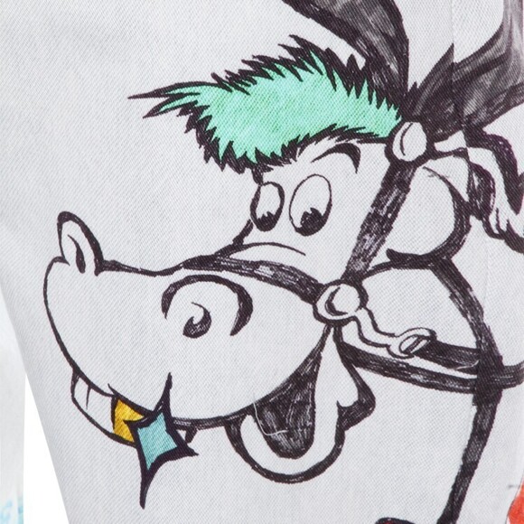 Moschino White Cotton Jeans - NWT - Picture 5 of 5